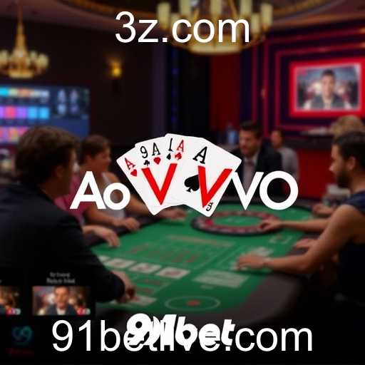 Experiência Imersiva na Categoria 'Ao Vivo' do 91bet: Jogos em Tempo Real